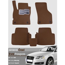 Audi A3 Hatchback (2003-2012) Uyumlu Eva Paspas Tam Set–araca Özel,su Geçirmez,kolay Montaj