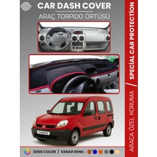 Renault Kangoo (1997-2008) Aırbagsız Torpido Örtüsü Ön Panel Koruma Tam Uyum Uv Koruma Kaymaz