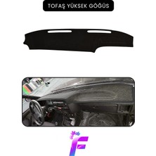 Tofaş Yüksek Göğüs Uyumlu Torpido Örtüsü | Araca Özel Üretim | Kolay Montaj | Torpido Kılıf | B6