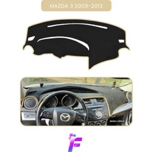 Mazda 3 (2009-2013) Araca Özel Torpido Örtüsü | Ön Göğüs Kılıfı | Tam Koruma | Oto Aksesuar | TD31