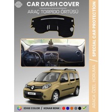 Renault Kangoo (2009-2019) Torpido Örtüsü Ön Göğüs Koruma Torpido Koruma Araca Özel Tam Uyum Kaymaz