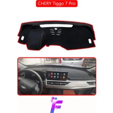 Chery Tiggo 7 Pro Araca Özel Torpido Örtüsü | Ön Göğüs Kılıfı | Tam Koruma | Oto Aksesuar | D39