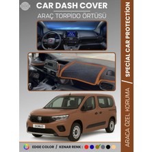 Fiat Doblo (2023+) Torpido Örtüsü Ön Göğüs Torpido Koruma Çatlamayı Engeller Tam Uyum Hızlı Montaj