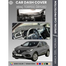 Renault Kadjar (2015-2022) Torpido Örtüsü Ön Göğüs Koruma Torpido Koruma Araca Özel Tam Uyum Kaymaz