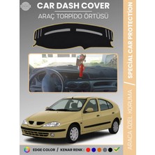 Renault Megane 1 (1999-2003) Torpido Örtüsü Ön Göğüs Koruma Torpido Koruma Tam Uyum Çatlamayı Önler
