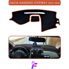 Dacıa Sandero Stepway (2015-2021) Torpido Kılıfı | Yansıma ve Isı Engeller| Oto Aksesuar | TA82