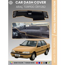 Hyundai Excel (1989-1994) Torpido Örtüsü Göğüs Koruma Araca Özel Uv Koruma Kolay Montaj