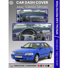 Volvo S40 (1996-2002) Torpido Örtüsü Ön Göğüs Koruma Torpido Koruma Tam Uyum Araca Özel Uv Koruma
