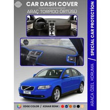 Volvo S40 (2008-2012) Torpido Örtüsü Ön Göğüs Koruma Torpido Koruma Tam Uyum Araca Özel Uv Koruma