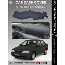 Kia Sephia (1995-1998) Torpido Örtüsü Ön Panel Halı Torpido Koruma Tam Uyum Araca Özel Kaymaz