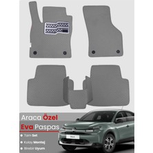 Citroen E-C4X Elektrikli (2023-2024) Uyumlu Eva Paspas Tam Set–araca Özel,su Geçirmez