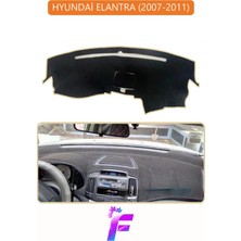 Hyundai Elantra (2007-2011) Uyumlu Torpido Örtüsü | Yansıma Önleyici | Hızlı Montaj | Koruma | G16