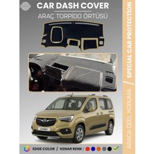Opel Combo E (2018-2025) Torpido Örtüsü Ön Göğüs Koruma Torpido Koruma Tam Uyum Çatlamayı Önler