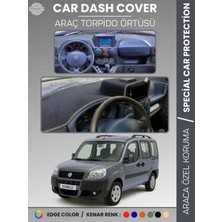 Fıat Doblo (2000-2008) Double Ekran Aırbagsiz Torpido Örtüsü Ön Göğüs Koruma Araca Özel Tam Uyum
