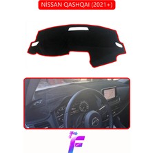 Nissan Qashqaı (2021+) Uyumlu Torpido Örtüsü | Yansıma Önleyici | Tam Koruma | Kolay Montaj | H69