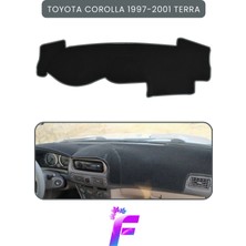 Toyota Corolla Terra (1997-2001) Torpido Örtüsü | Güneşten Korur | Kolay Montaj | Tam Uyum | B20
