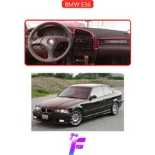 Bmw E36 Airbagsiz (1990-1998) Torpido Örtüsü | Güneşten Korur | Kolay Montaj | Tam Uyum | D3
