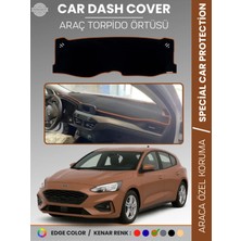 Ford Focus 4 (2017-2021) Torpido Örtüsü Ön Göğüs Torpido Koruma Tam Uyum Kaymaz Kolay Montaj