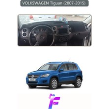 Volkswagen Tiguan (2007-2015) Uyumlu Torpido Örtüsü | Yansıma Önleyici | Hızlı ve Kolay Montaj | L8