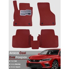 Honda Civic Fe (2022-2025) Uyumlu Eva Paspas Tam Set – Birebir Uyum,araca Özel Tasarım,kolay Montaj