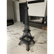 St. Morritz Paris Eyfel Kulesi Bacasız Şömine Metal 140CM