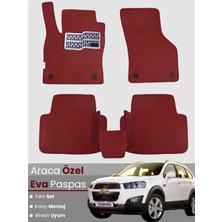 Chevrolet Captiva (2011-2015) Uyumlu Eva Paspas Tam Set–araca Özel,su Geçirmez,kolay Montaj