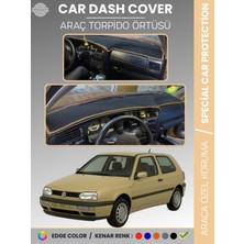 Volkswagen Golf 3 (1991-1997) Torpido Örtüsü Ön Göğüs Koruma Tam Uyum Çatlamayı Önler
