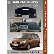 Renault Scenıc 2 (2003-2009) Torpido Örtüsü Ön Göğüs Koruma Torpido Koruma Tam Uyum Çatlamayı Önler