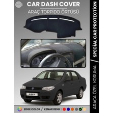 Fiat Albea (2005-2012) Torpido Örtüsü Ön Göğüs Torpido Koruma Tam Uyum Çatlamayı Önler Kolay Montaj
