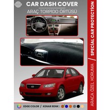 Hyundai Sonata (2004-2007) Torpido Örtüsü Ön Göğüs Tam Uyum Çatlamayı Önler Kaymaz Kolay Montaj
