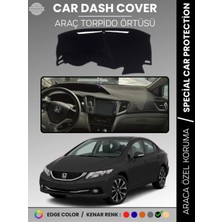Honda Cıvıc Fb7 (2011-2015) Torpido Örtüsü Torpido Koruma Tam Uyum Çatlamayı Önler Kolay Montaj