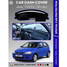 Opel Corsa C (2000-2006) Torpido Örtüsü Ön Göğüs Halı Torpido Koruma Birebir Uyum Kaymaz Özel Kesim