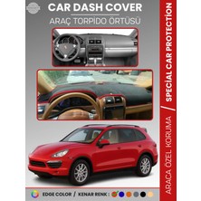 Porsche Cayenne (2002-2010) Torpido Örtüsü Ön Göğüs Koruma Torpido Koruma Tam Uyum Kaymaz