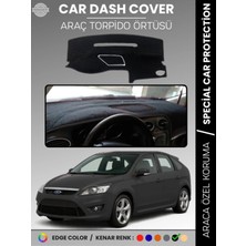 Ford Focus 2,5 (2008-2011) Kapaklı Torpido Örtüsü Torpido Koruma Tam Uyum Kaymaz Kolay Montaj
