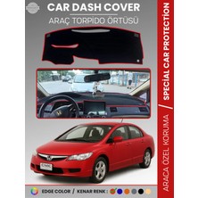 Honda Cıvıc Fd6 (2005-2011) Torpido Örtüsü Torpido Koruma Tam Uyum Çatlamayı Önler Kolay Montaj