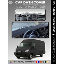 Iveco Daıly (2011-2014) Torpido Örtüsü Panel Torpido Koruma Araca Özel Tam Uyum Kaymaz Kolay Montaj