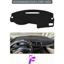 Volkswagen Golf 4 (1997-2003) Uyumlu Torpido Örtüsü | Yansıma Önleyici | Koruma | Hızlı Montaj | K80