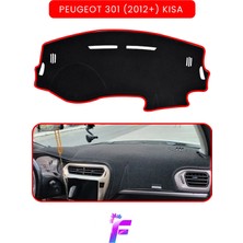 Peugeot 301 (2012+) Kısa Kasa Uyumlu Torpido Örtüsü | Çatlama ve Isıya Karşı Tam Koruma | T81