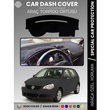 Volkswagen Polo Çukurlu Göğüs (2001-2009) Torpido Örtüsü Ön Göğüs Koruma Torpido Koruma Tam Uyum