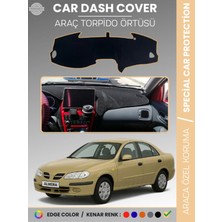 Nissan Almera Ekranlı (2000-2006) Torpido Örtüsü Premium Torpido Koruma Araca Özel Uv Koruma