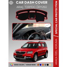 Skoda Yetı (2009-2017) Torpido Örtüsü Ön Göğüs Halı Torpido Koruma Tam Uyum Kaymaz Uv Koruma