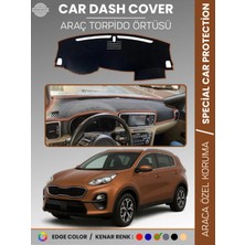 Kia Sportage (2017-2020) Torpido Örtüsü Ön Panel Halı Torpido Koruma Tam Uyum Araca Özel Kaymaz