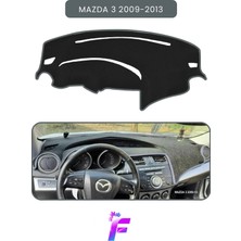 Mazda 3 (2009-2013) Araca Özel Torpido Örtüsü | Ön Göğüs Kılıfı | Tam Koruma | Oto Aksesuar | TD32