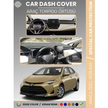 Toyota Corolla (2019+) Torpido Örtüsü E210 Kasa Hayalet Ekranlı Dijital Göstergeli Torpido Koruma