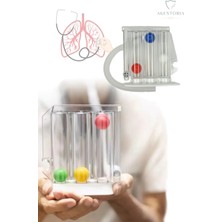 St. Morritz Triflo Solunum Egzersiz Cihazı Nefes Egzersiz Aleti 3 Top Triflo H-001