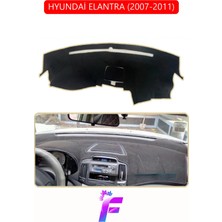 Hyundai Elantra (2007-2011) Uyumlu Torpido Örtüsü | Yansıma Önleyici | Hızlı Montaj | Koruma | G15