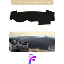 Toyota Corolla Terra (1997-2001) Torpido Örtüsü | Güneşten Korur | Kolay Montaj | Tam Uyum | B19