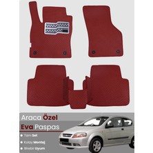 Chevrolet Kalos (2005-2011) Uyumlu Eva Paspas Tam Set–araca Özel,su Geçirmez,kolay Montaj