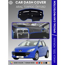 Peugeot 307 (2001-2008) Torpido Örtüsü Ön Göğüs Koruma Torpido Koruma Birebir Uyum Kaymaz Özel Kesim