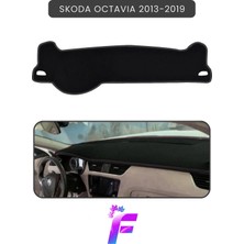 Skoda Octavia (2013-2019) Araca Özel Torpido Örtüsü | Ön Göğüs Kılıfı | Tam Koruma | Tam Uyum | A78